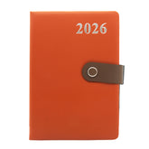 2026 Diary (26B) – Simple Leather Cover Planner | Lotsa Goodies NZ